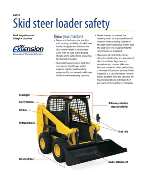 safetytraining for skid steer|free skid steer training materials.